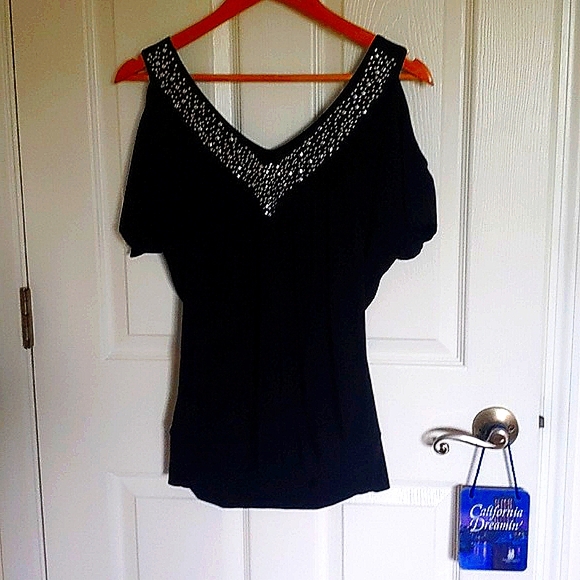 Deep Bling Front and Back Blouce - Picture 1 of 6